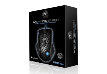 MOUSE GAMING SHARKOON DRAKONIA BLACK