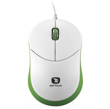 MOUSE SERIOUX RAINBOW 680 GREEN USB