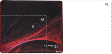 MOUSEPAD KINGSTON HYPERX - HX-MPFS-S-L