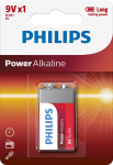 PH POWER ALKALINE 9V 1-BLISTER