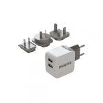 PH Travel adapter 2 USB, 5V/3.1A