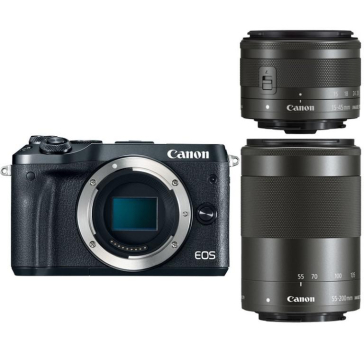 PHOTO CAMERA CANON EOS M6 DOUBLE KIT