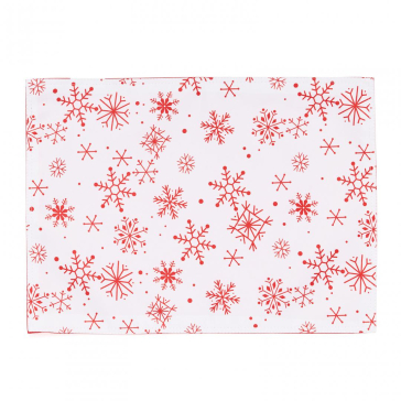 Placemat 33x45 cm Xmas Alb