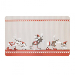 Placemat plastic 23x43 cm XMAS REN