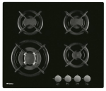  Plita gaz incorporabila Hansa BHGI63112035, sticla termorezistenta, 4arzat