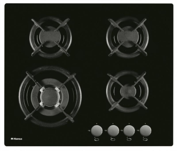 Plita gaz incorporabila Hansa BHGI63112035, sticla termorezistenta, 4arzat