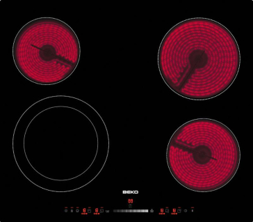 PLITA  VITROCERAMICA BEKO HIC64502T