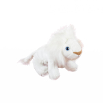 PluÈ™ leu alb, 14 cm