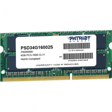 PT SDDR3 4GB 1600 PSD34G16002S