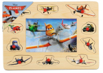 Puzzle mozaic de lemn cu pins, Planes