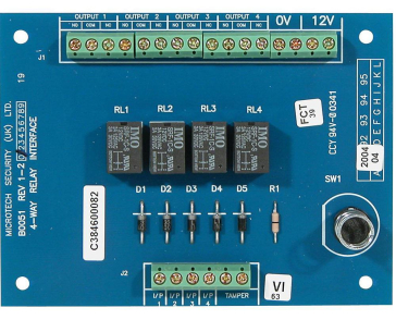 RELAY 4 WAY INTERFACE UNBOXED