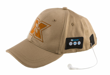 SAPCA CU CASTI BLUETOOTH SERIOUX KHAKI