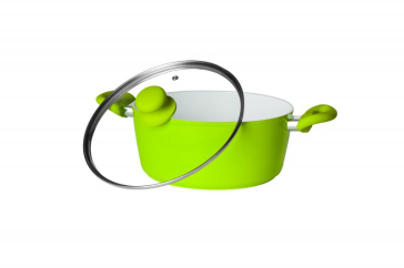 SEMIOALA ALUMINIU +CAPAC 28X12.5CM,6L, GRAYS