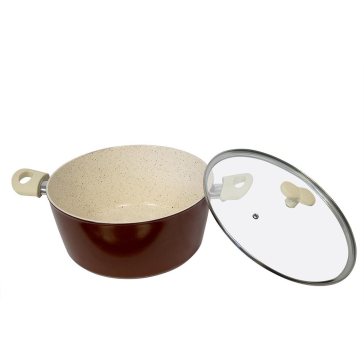 SEMIOALA ALUMINIU+CAPAC, 28X12.5CM,6L, MARLENE