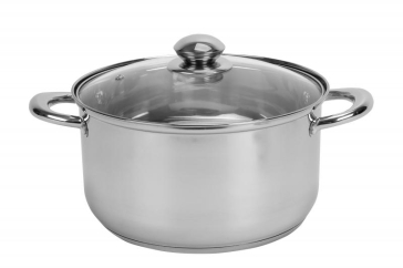 SEMIOALA INOX+CAPAC 22x12.5CM, 4.7L, ADORA