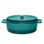 Semioala ovala fonta emailata  33x26x11 cm, 5.9L, Taste of Home by Chef Sorin Bontea