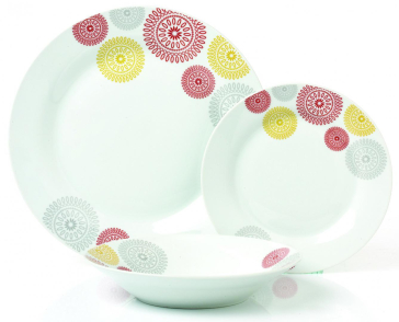 SERVICIU MASA 18 PIESE PORTELAN,CERES