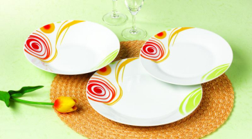 SERVICIU MASA 18 PIESE PORTELAN, SERENA