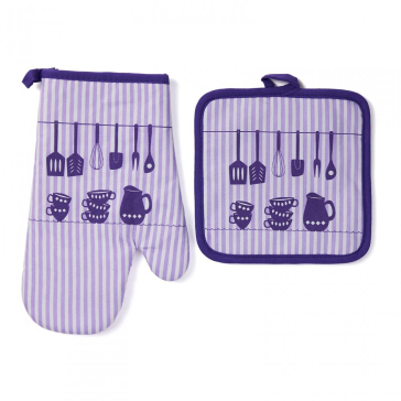 SET 2 PCS BUCATARIE 100% BBC-LINGURI