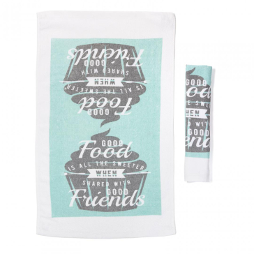 SET 2 PROSOAPE 38X63CM 100% BBC-CUPCAKEB