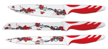 SET 3 CUTITE COLORATE, CHERRY