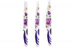 SET 3 CUTITE COLORATE, ROSE/CHERRY