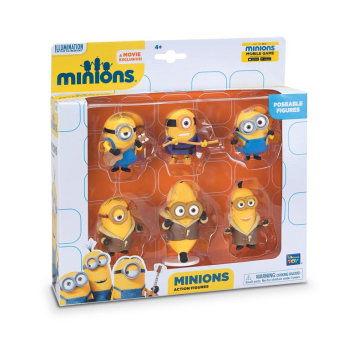 Set 6 minifigurine cu brate articulate