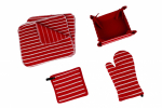SET BUCATARIE 15 PIESE RED