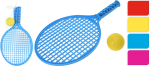 SET TENIS 2 RACHETE + 1 MINGIE