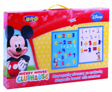 Tabla magnetica cu numere- Mickey