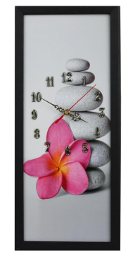 TABLOU CU CEAS INRAMAT 20X50 CM STONES