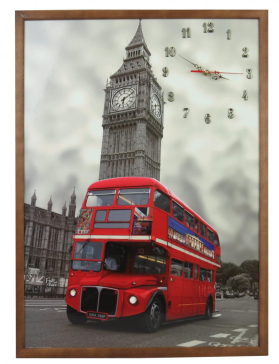 TABLOU CU CEAS INRAMAT 50X70 CM LONDON