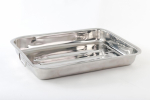 TAVA CUPTOR INOX  35x27 CM
