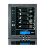 THECUS NAS 5BAY TWR INTEL J1900 4GB