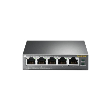 TL 5-PORT GB DESKTOP SWITCH + 4PORT POE