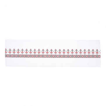 TRAVERSA MASA 33X120CM MODEL TRAD RED