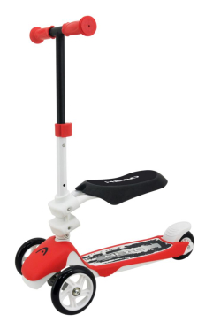 TROTINETA HEAD 2 IN 1 MK 120MM RED