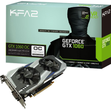 VGA KFA2 GEFORCE GTX 1060 OC 6GB