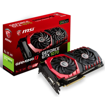 VIDEO MSI PCI-E GTX 1070 GAMING X 8GB