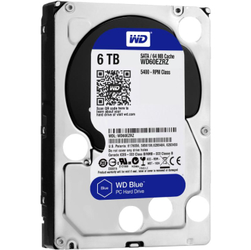 WD HDD3.5 6TB SATA WD60EZRZ